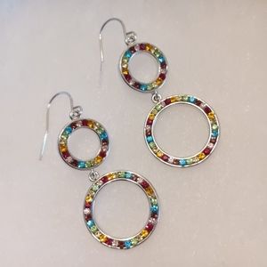 Multicolored earrings